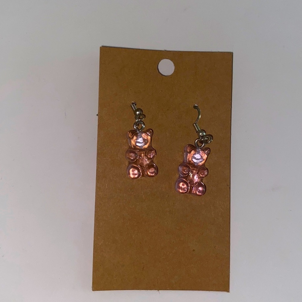 New Gummy bear inspired earrings